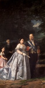 Koningin Isabel II bezoekt de Quinta de San Antonio de Córdoba door Anonymous